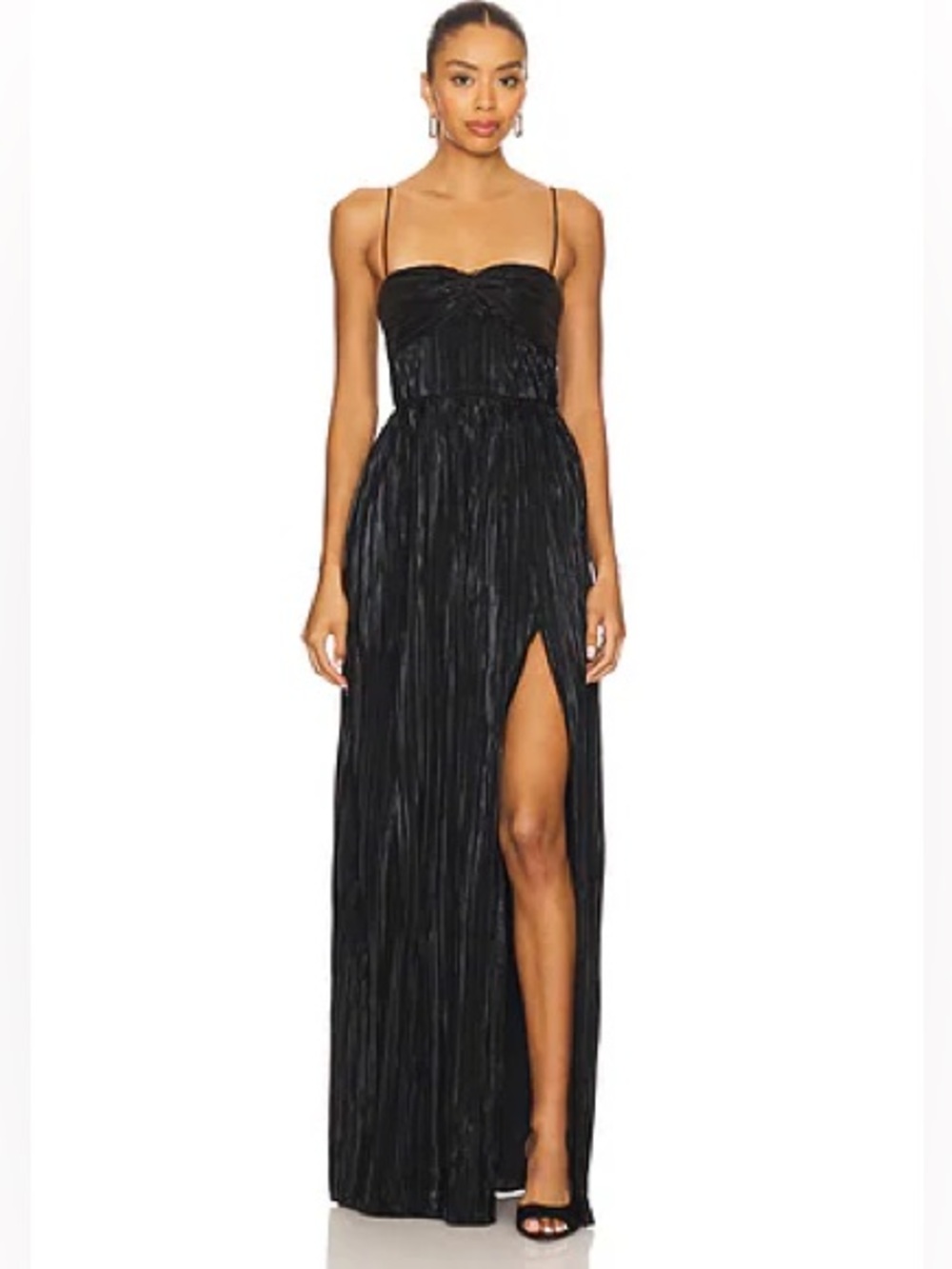 Brand New with tags size small Lovers & Friends Emmy Gown in black